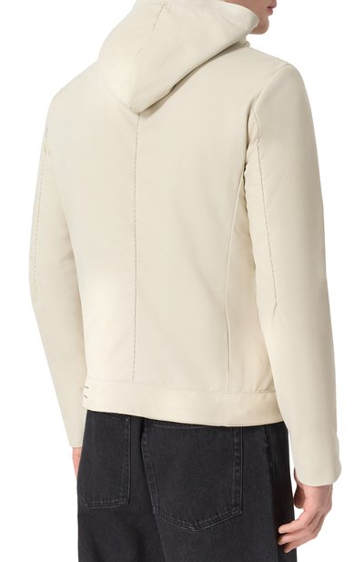 Кожаная куртка DANIELE BASTA кремового цвета по цене 178500 руб., арт. DB1146S58, фото 4 Кожаная куртка DANIELE BASTA, арт. DB1146S58, фото 4