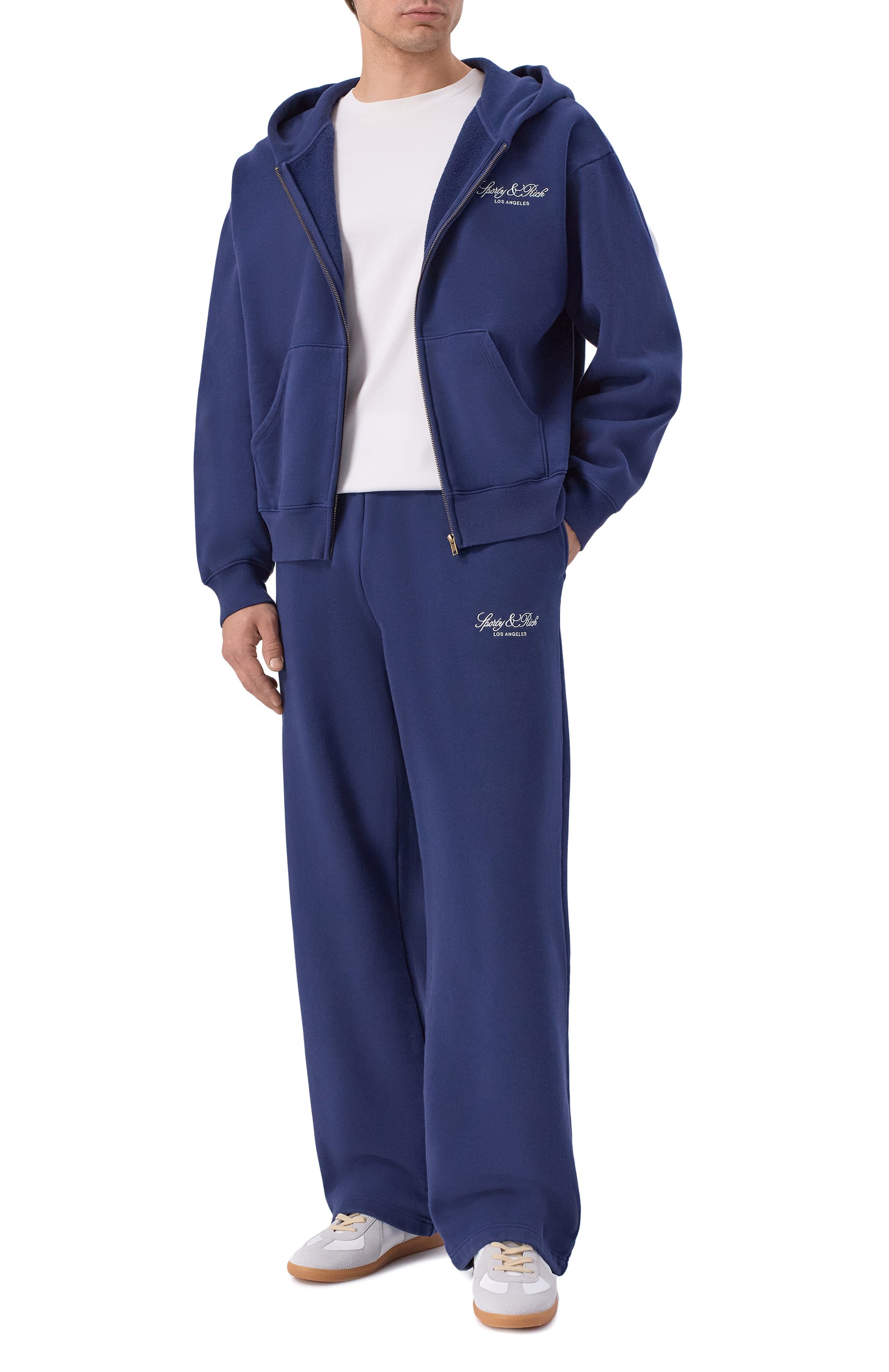 Хлопковая толстовка SPORTY AND RICH, арт. ST09476269BL106, фото 2