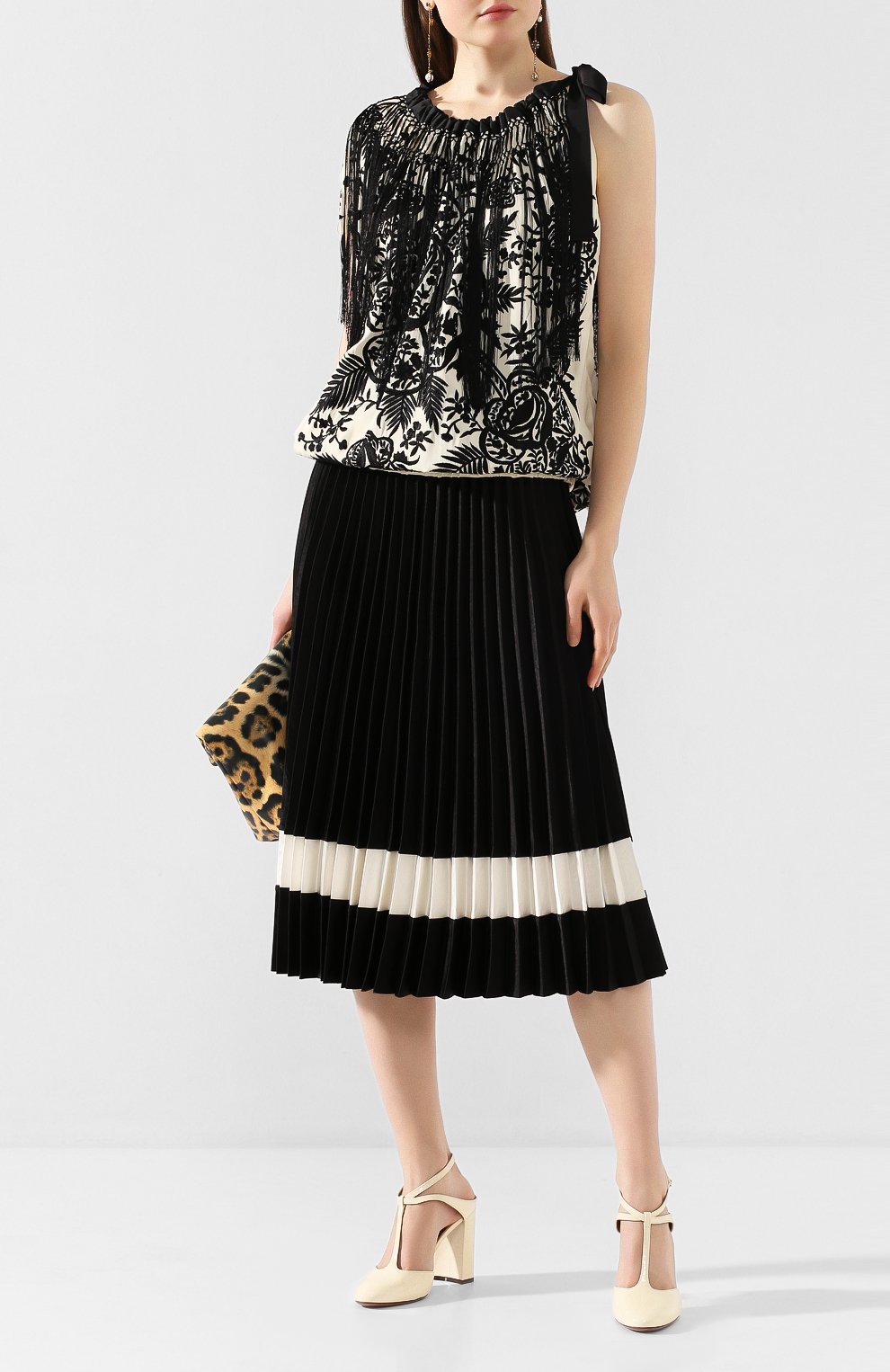 Топ из вискозы DRIES VAN NOTEN, арт. 201-38673-9303, фото 2