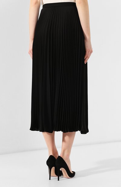 Плиссированная юбка VALENTINO, арт. RB0RA4M51MH, фото 4