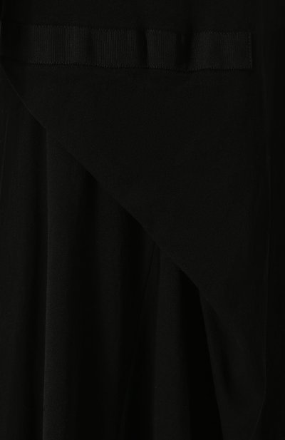 Однотонная хлопковая футболка свободного кроя YOHJI YAMAMOTO, арт. FE-T54-005, фото 5