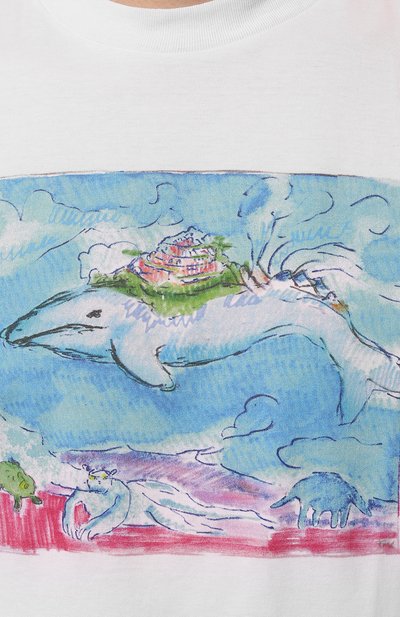 Хлопковая футболка MARNI, арт. HUMU0223P7/USCU98, фото 5