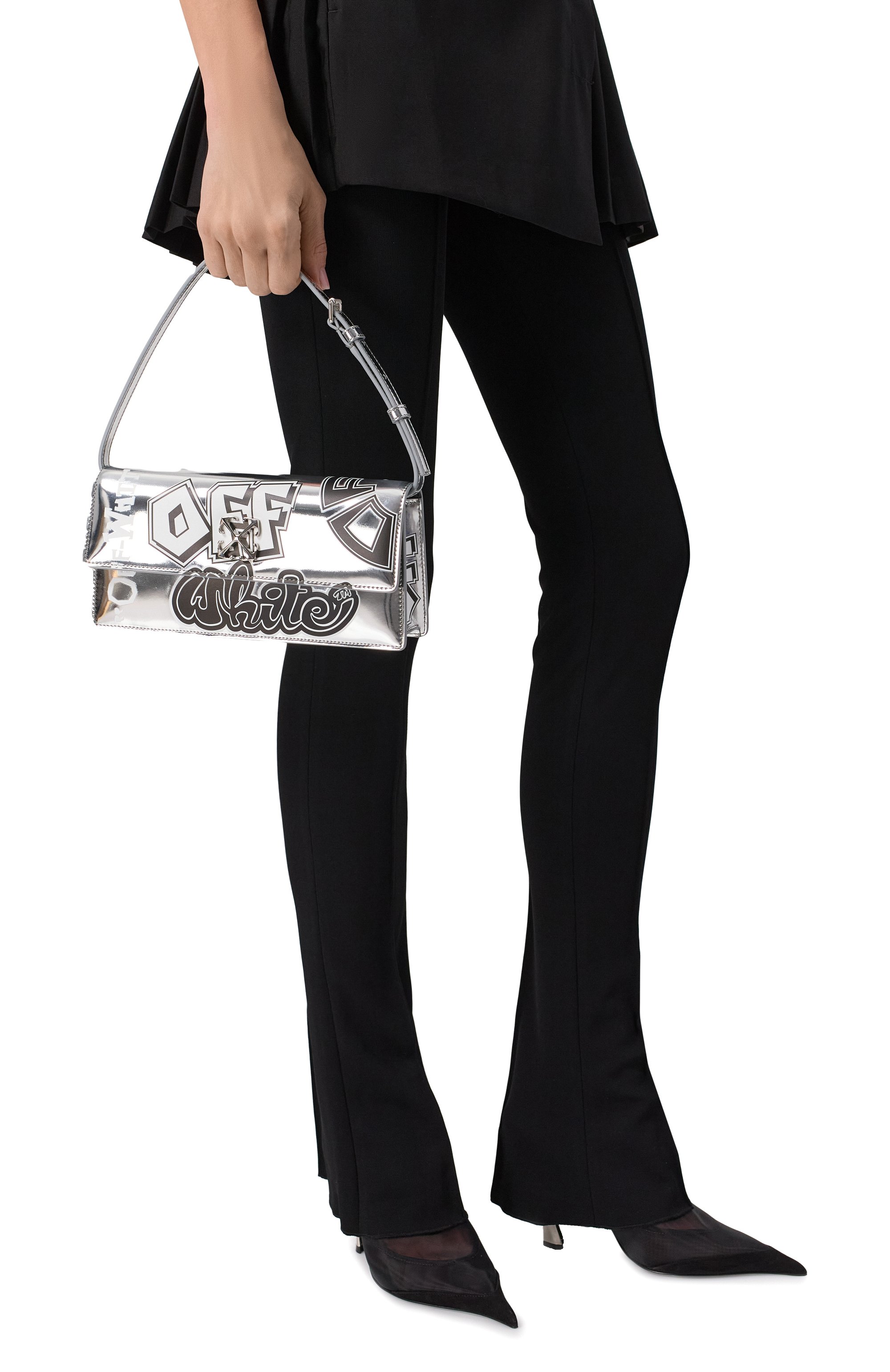 Сумка jitney 1.0 OFF-WHITE, арт. 0WNN172S25FAB0027210, фото 2