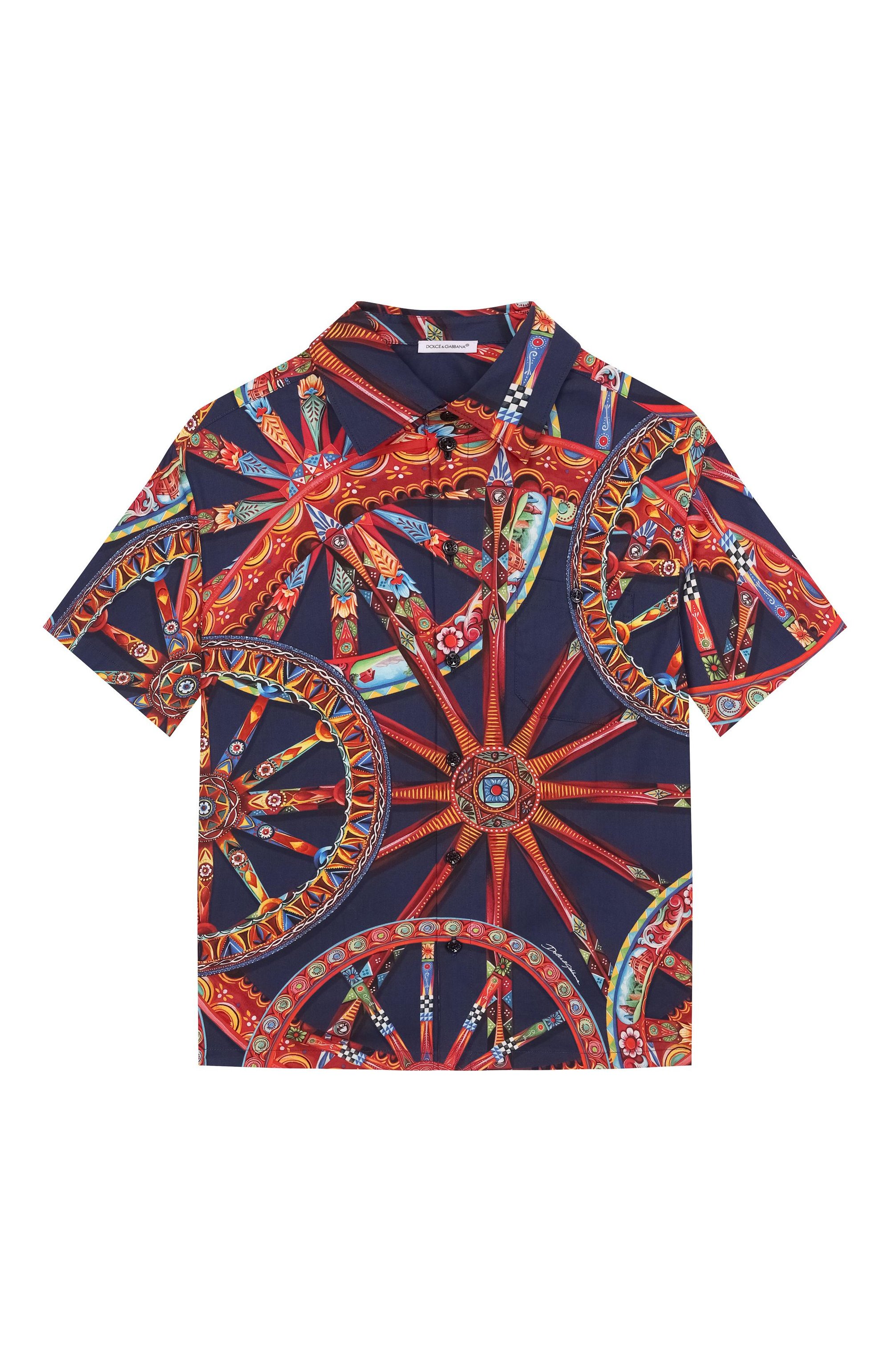 Хлопковая рубашка DOLCE & GABBANA, арт. L45S02/HS5VU, фото 1
