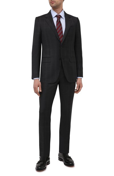 Хлопковая сорочка ZEGNA, арт. 904002/9MS0PA, фото 2