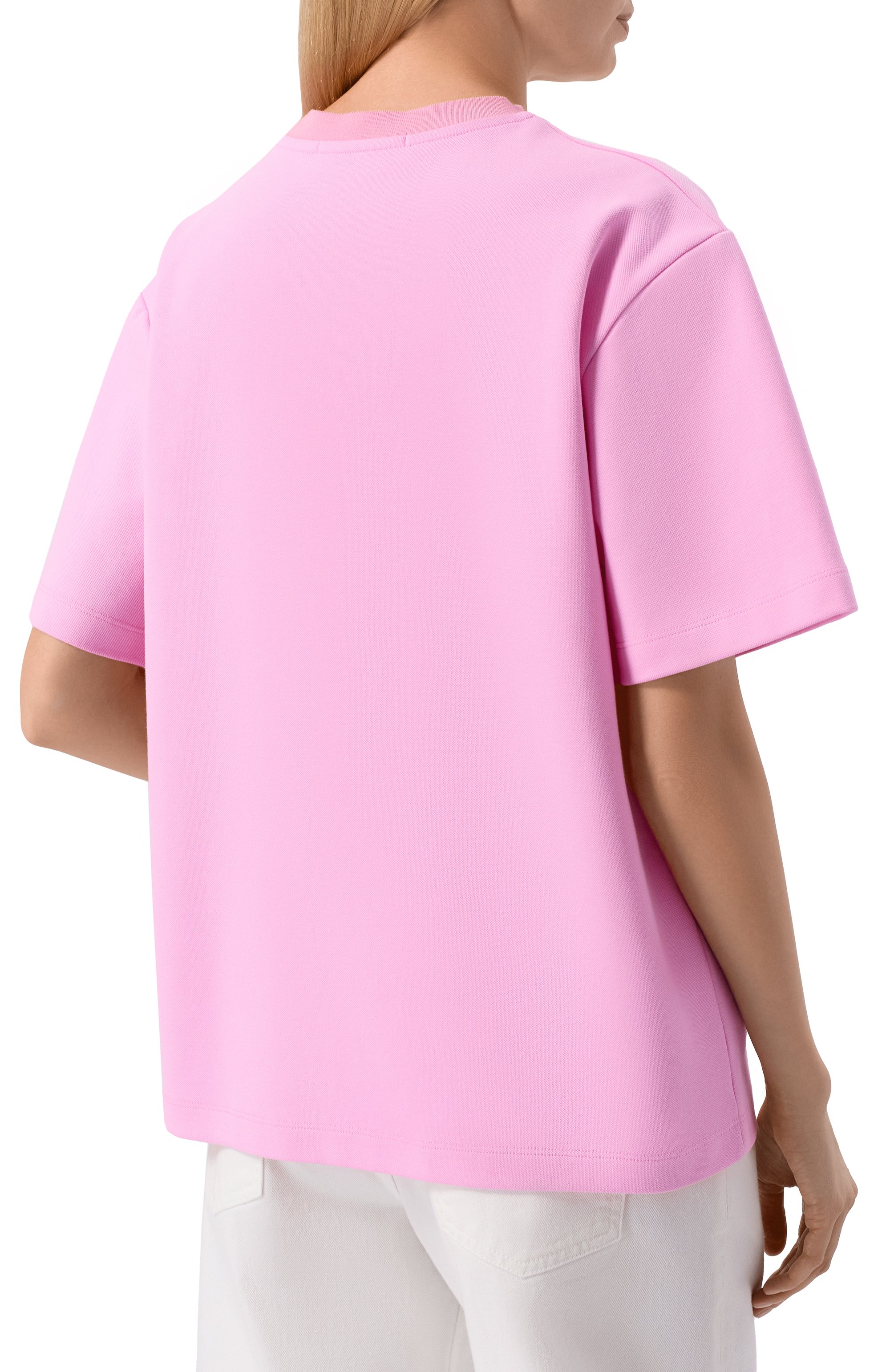 Хлопковая футболка MSGM, арт. 4041MDM113/267126, фото 4