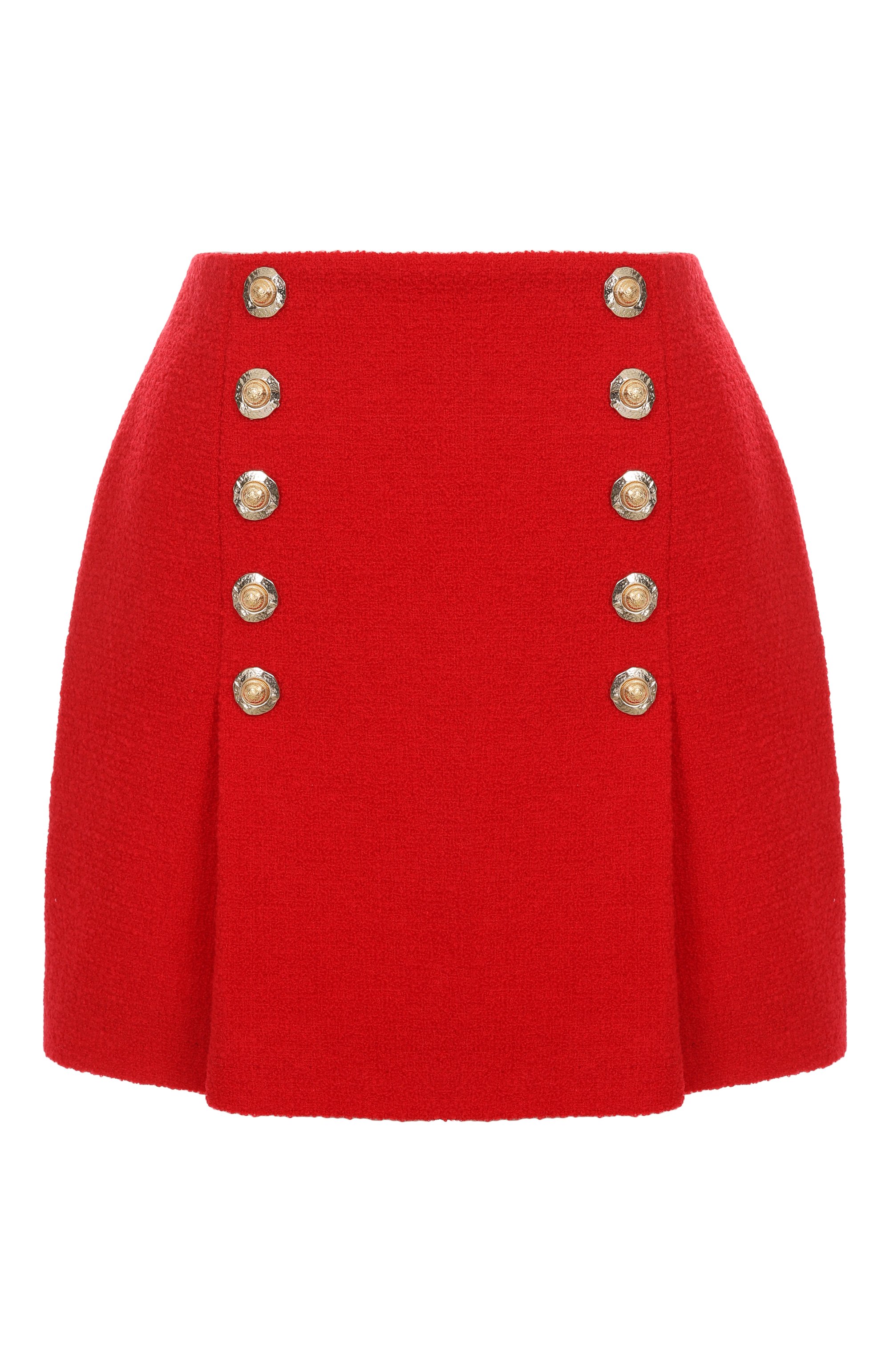 Твидовая юбка BALMAIN, арт. FF1LBA89/WD03, фото 1