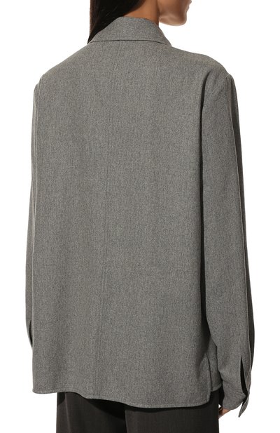 Шерстяная рубашка JIL SANDER, арт. J40DL0001-J40008, фото 4