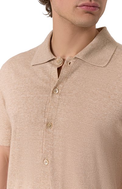 Рубашка изо льна и хлопка DANIELE FIESOLI, арт. DF5272, фото 5