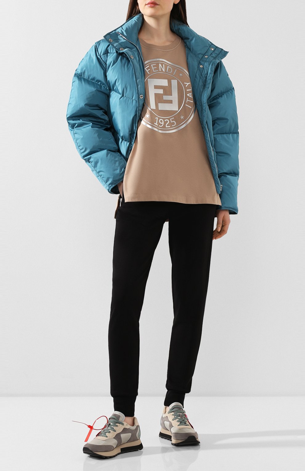 Хлопковые джоггеры DRIES VAN NOTEN, арт. 201-11123-9633, фото 2
