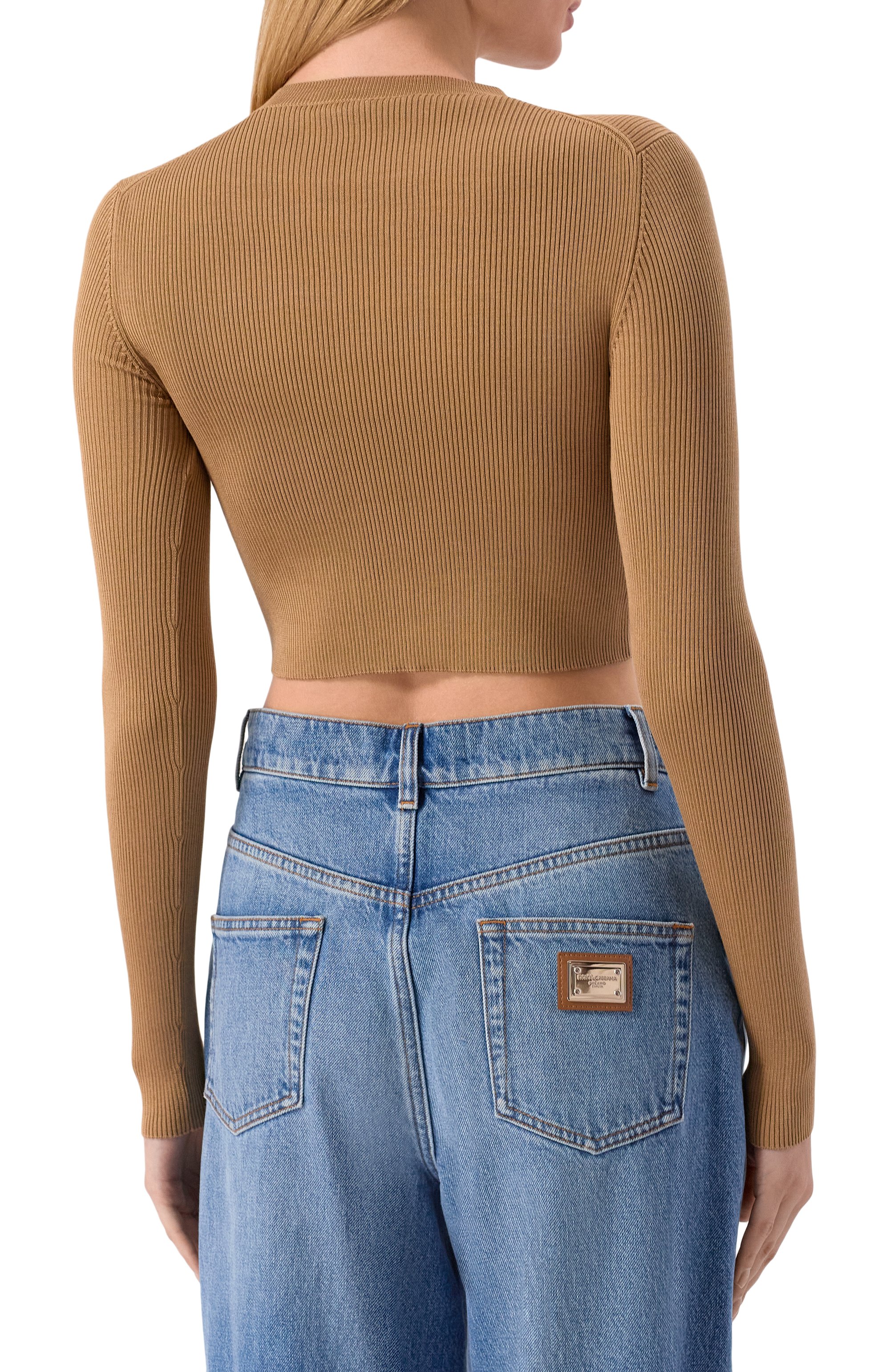 Шелковый пуловер PRADA, арт. P24S1G/11MY, фото 4