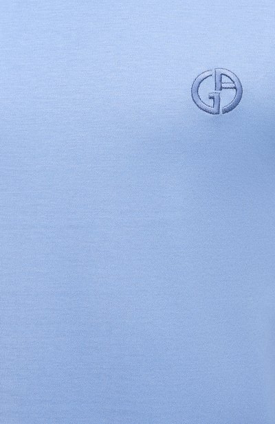 Хлопковая футболка GIORGIO ARMANI, арт. 3HSM72/SJTKZ, фото 5