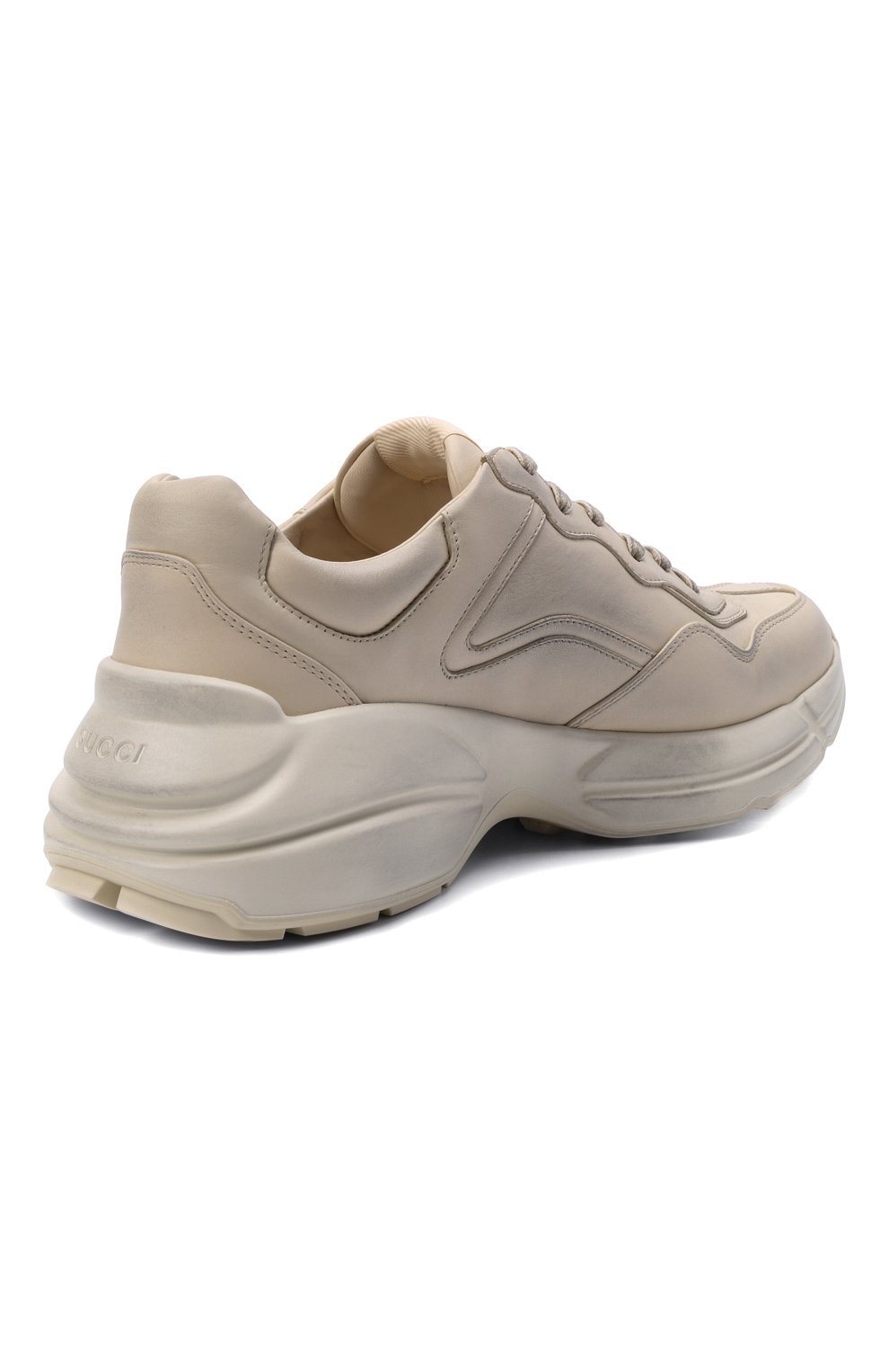 Кожаные кроссовки rhyton GUCCI, арт. 552089/A9L00, фото 5