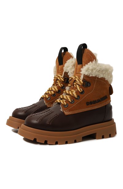 Кожаные ботинки DSQUARED2, арт. 79361/18-28