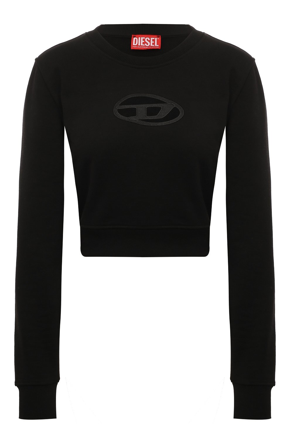 Свитшот DIESEL черного цвета по цене 20650 руб., арт. A09931/0GRAC, фото 1 Свитшот DIESEL, арт. A09931/0GRAC, фото 1