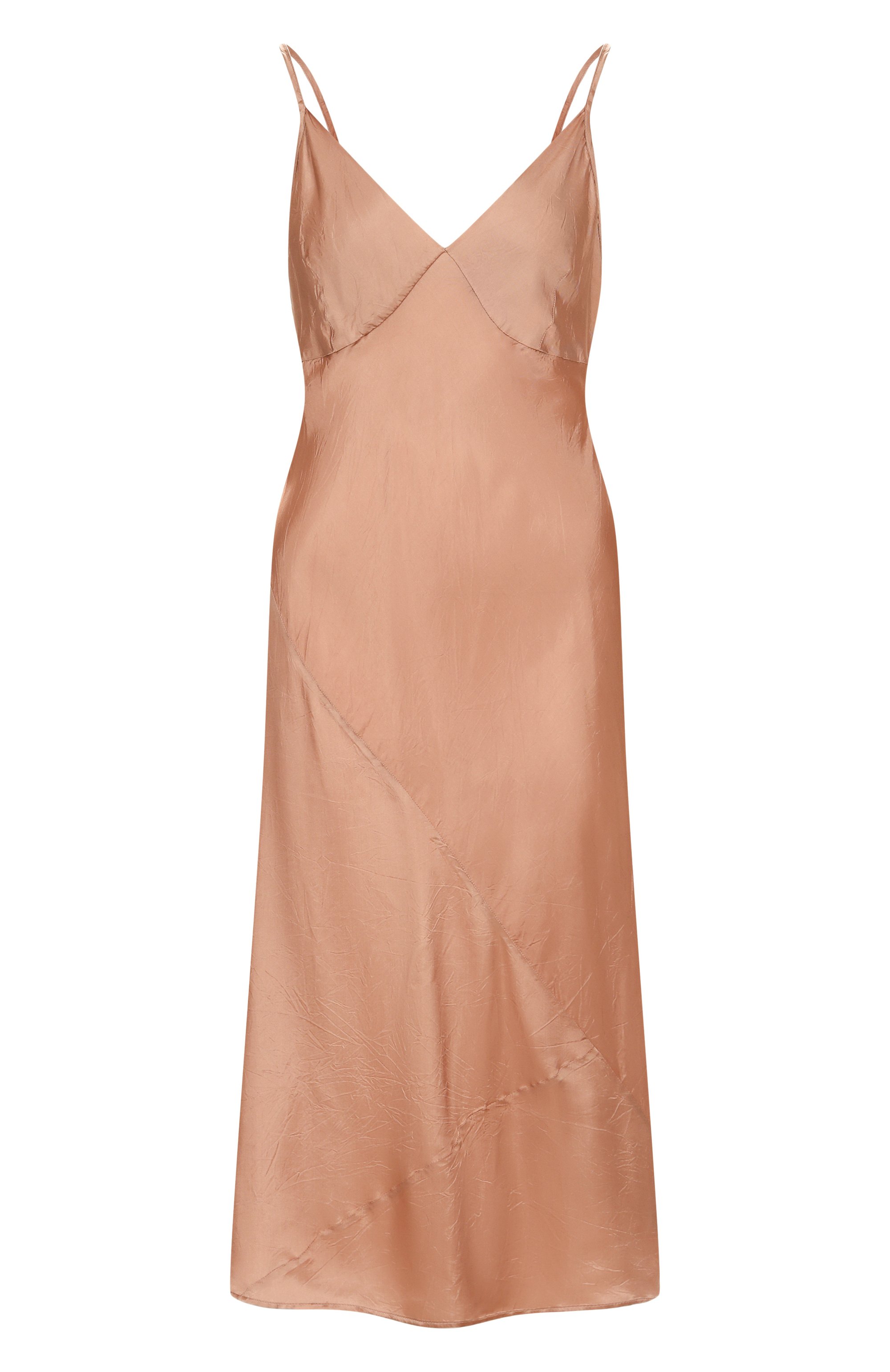 Атласное платье DRIES VAN NOTEN, арт. 251-011000-1427, фото 1