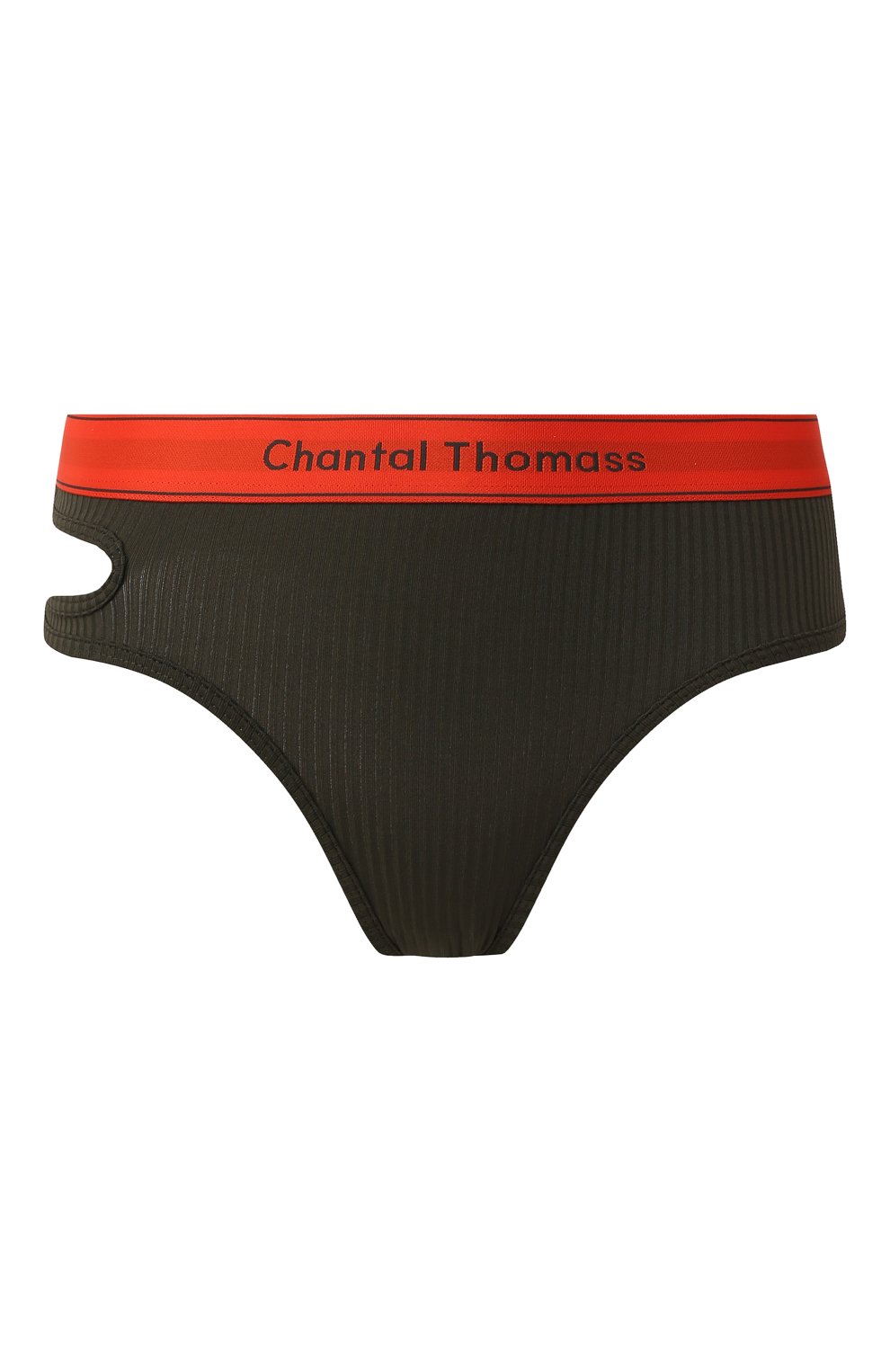 Трусы-стринги CHANTAL THOMASS хаки цвета по цене 5230 руб., арт. T05C80, фото 1 Трусы-стринги CHANTAL THOMASS, арт. T05C80, фото 1