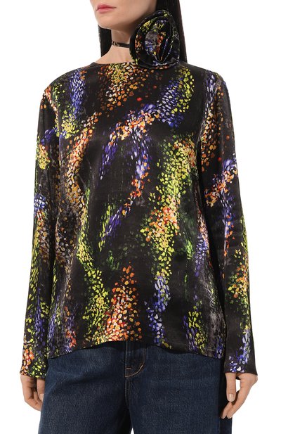 Топ из вискозы SEVEN LAB разноцветного цвета по цене 18900 руб., арт. SBV.08.970.401, фото 3 Топ из вискозы SEVEN LAB, арт. SBV.08.970.401, фото 3