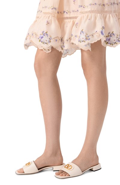 Кожаные мюли vlogo signature VALENTINO, арт. 8W2S0LT0/DSH, фото 2