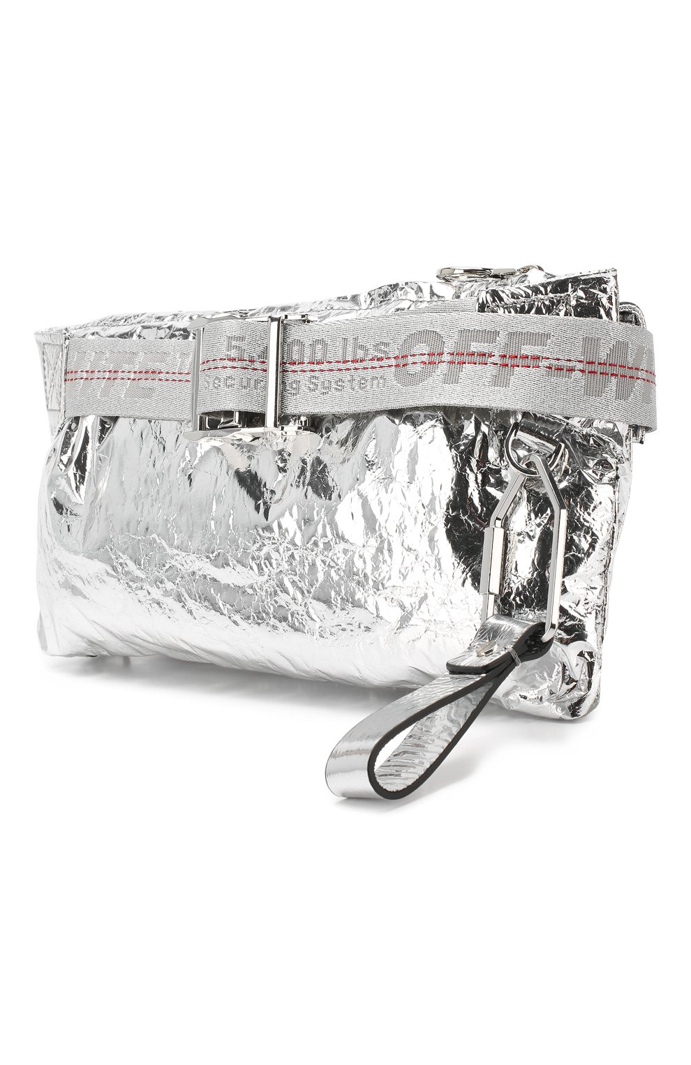 Кожаная поясная сумка OFF-WHITE, арт. 0WNA076S19D980449100, ф ото 3