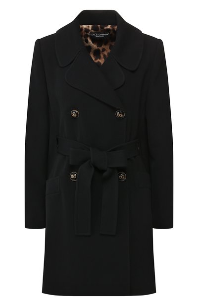 Женское пальто с поясом DOLCE & GABBANA, арт. F0X93T/FURF0