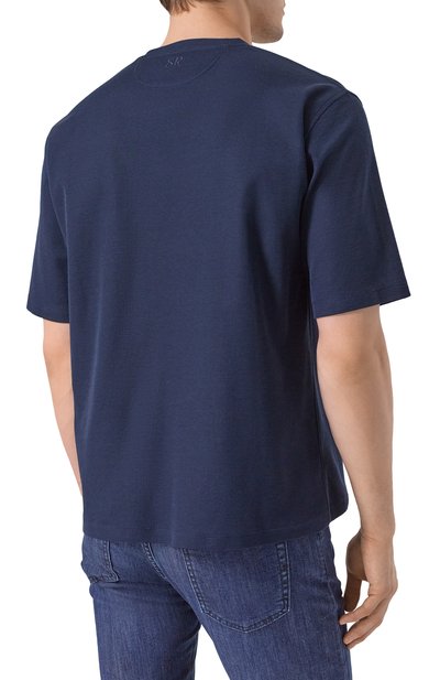 Футболка из хлопка и шелка STEFANO RICCI, арт. MNH5103910/CTK01S, фото 4