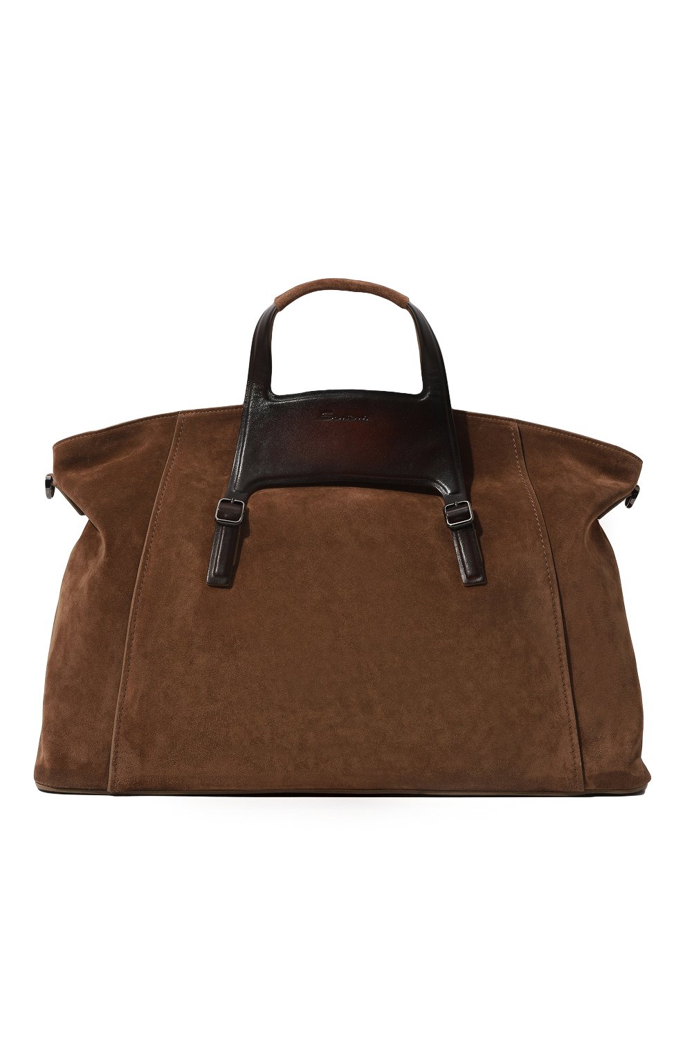 Замшевая дорожная сумка SANTONI, арт. UIBBA2272DB-GSP0S50, фото 1