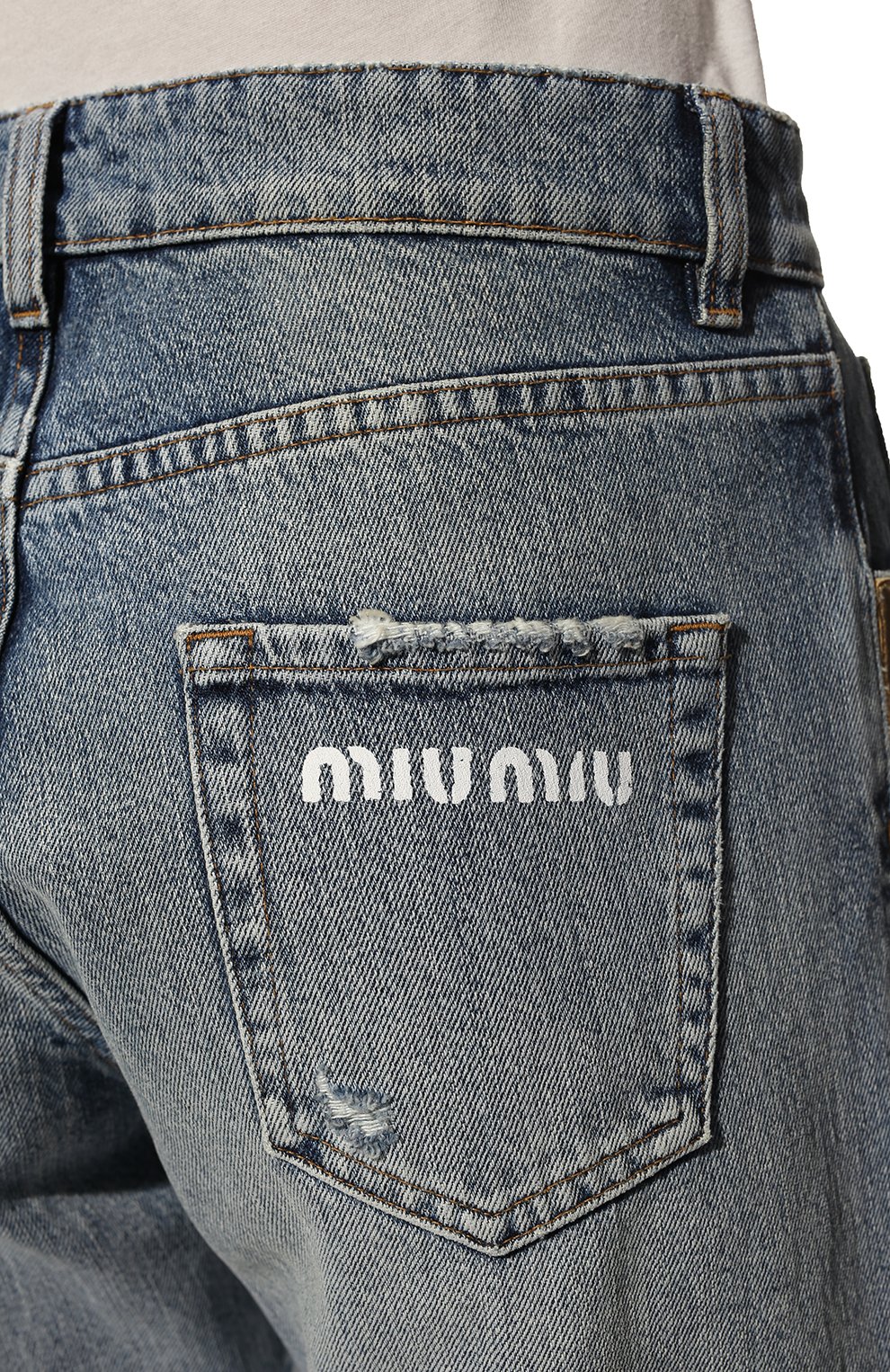 Джинсы MIU MIU, арт. GWP431-10RI-F0013, фото 5