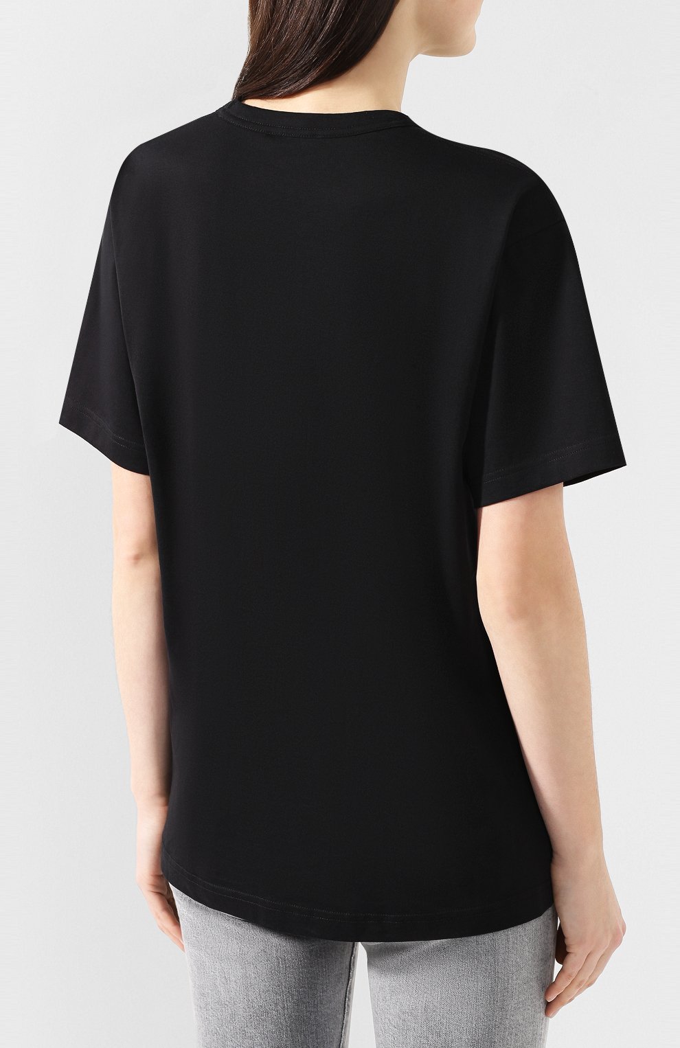 Хлопковая футболка ACNE STUDIOS, арт. 25E173/W, фото 4
