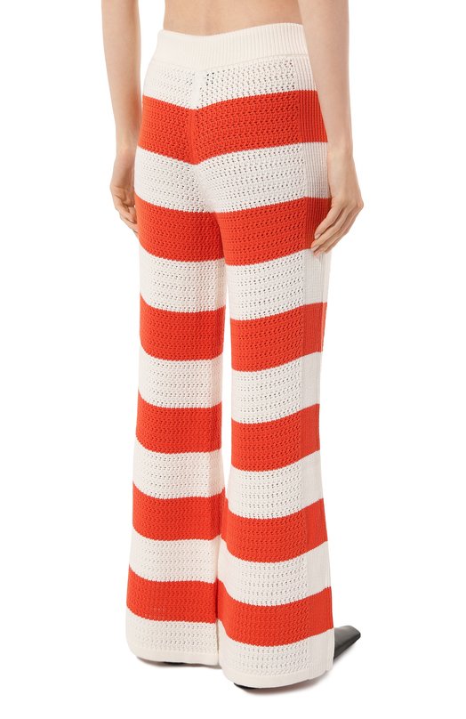 Хлопковые брюки Sonia Rykiel Разноцветный, фото 4