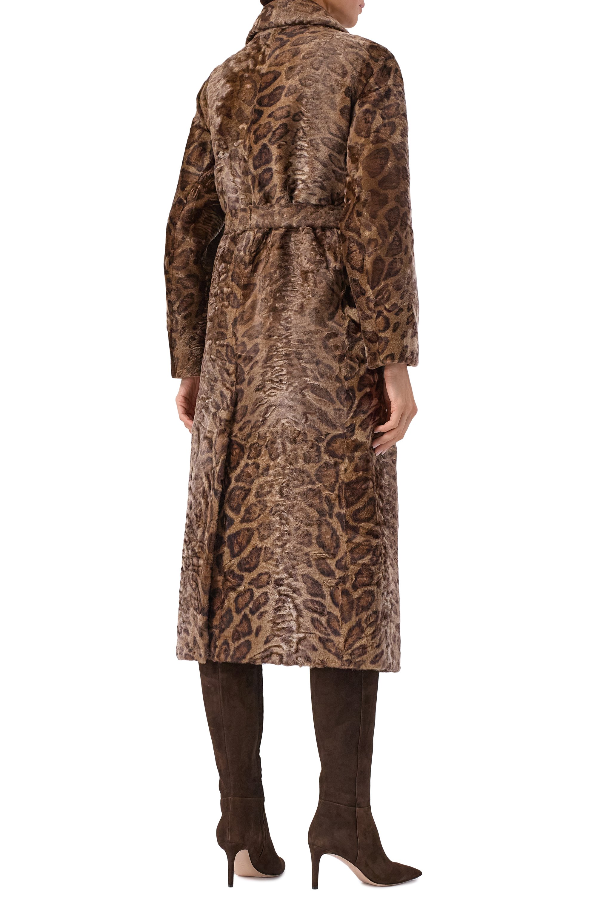 Шуба из каракульчи VICTORIA KUSENKOVA леопардового цвета по цене 2552000 руб., арт. 707100017695, фото 4 Шуба из каракульчи VICTORIA KUSENKOVA, арт. 707100017695, фото 4