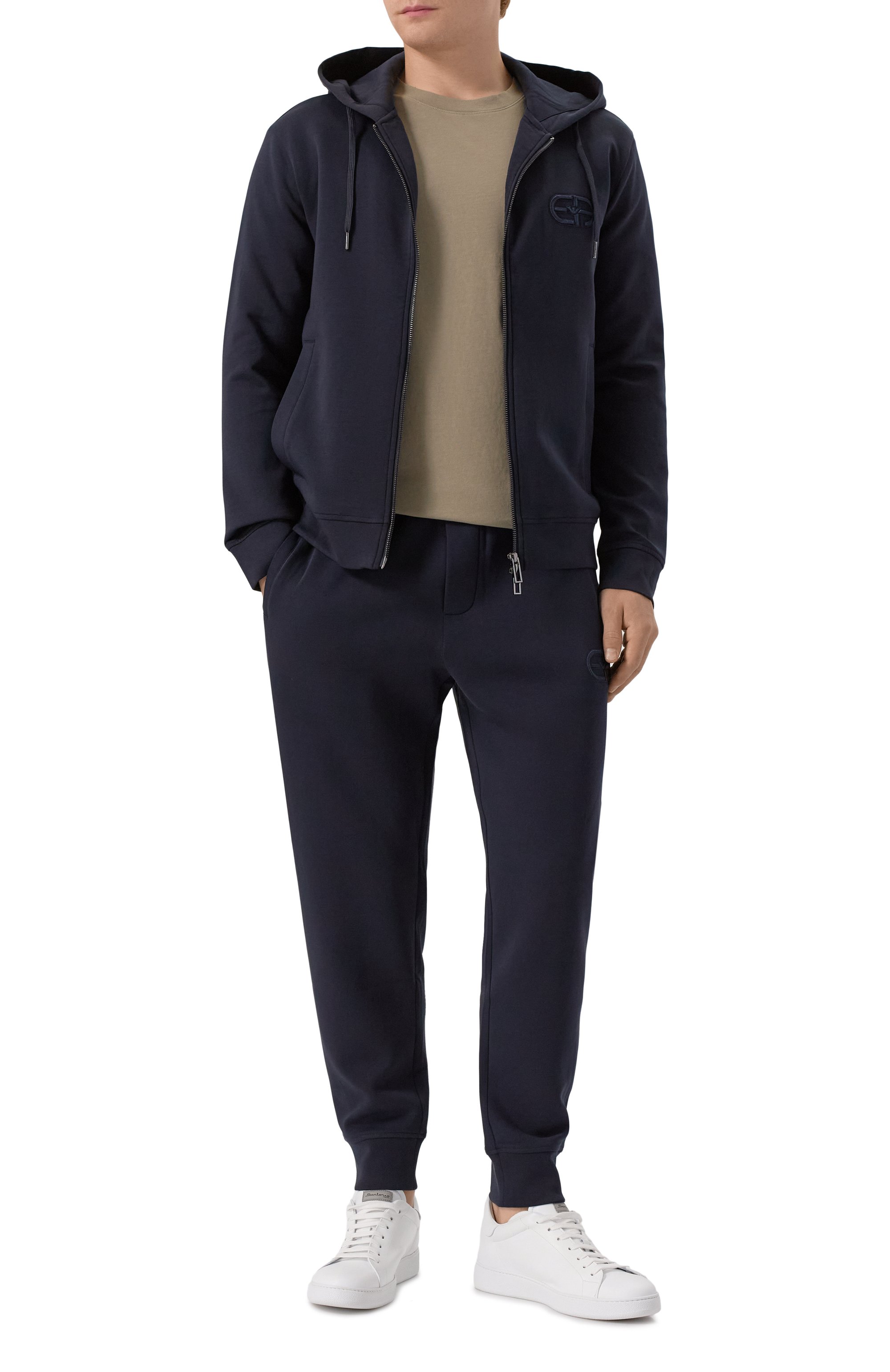 Хлопковая футболка EMPORIO ARMANI, арт. EM002722/AF13715, фото 2