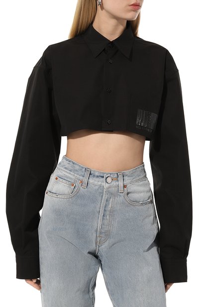 Хлопковая рубашка VTMNTS, арт. VL16SH160B, фото 3