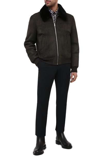 Дубленка из овчины PRADA, арт. UPW250-889-F0334, фото 2