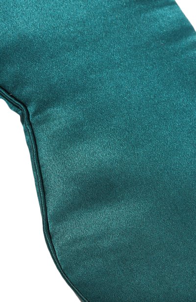 Шелковая маска для сна PRIMROSE бирюзового цвета по цене 3000 руб., арт. 1A.401M.S017, фото 3 Шелковая маска для сна PRIMROSE, арт. 1A.401M.S017, фото 3