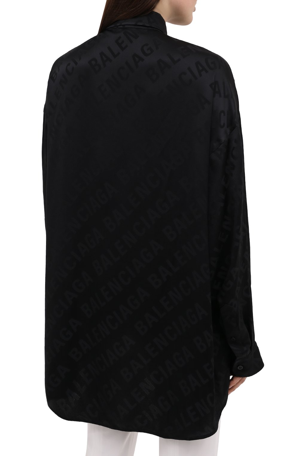 Шелковая рубашка BALENCIAGA, арт. 623037/TIN05, фото 5