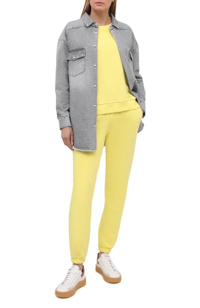 Женский хлопковый костюм SEVEN LAB, арт. SWP20-WN yellow
