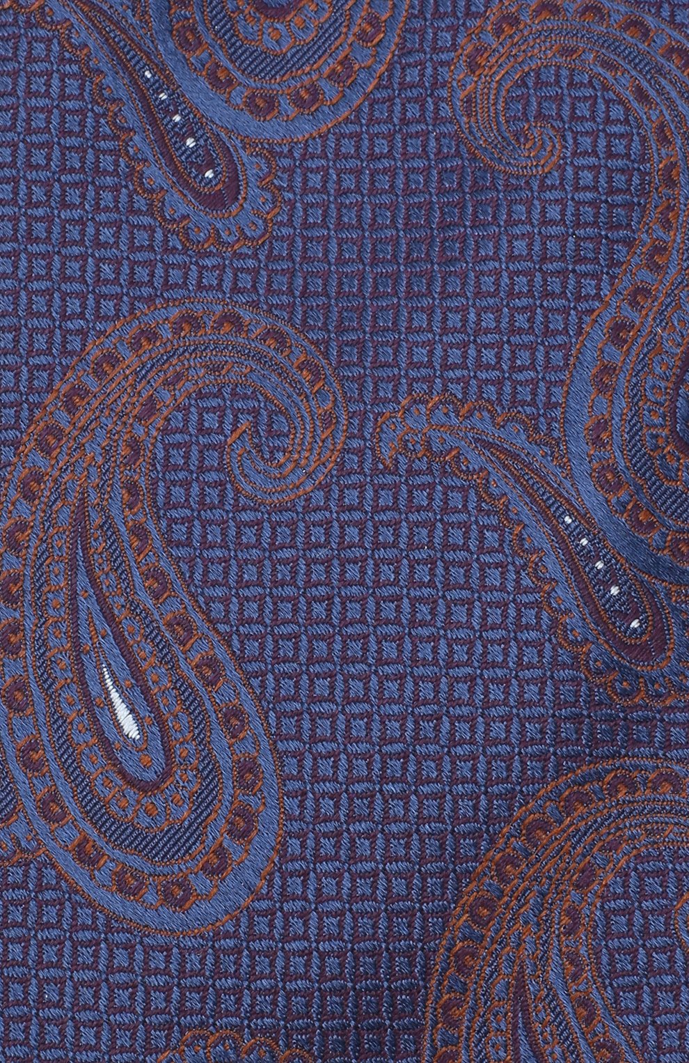Шелковый галстук CANALI синего цвета по цене 10550 руб., арт. 18/HJ02878, фото 3 Шелковый галстук CANALI, арт. 18/HJ02878, фото 3