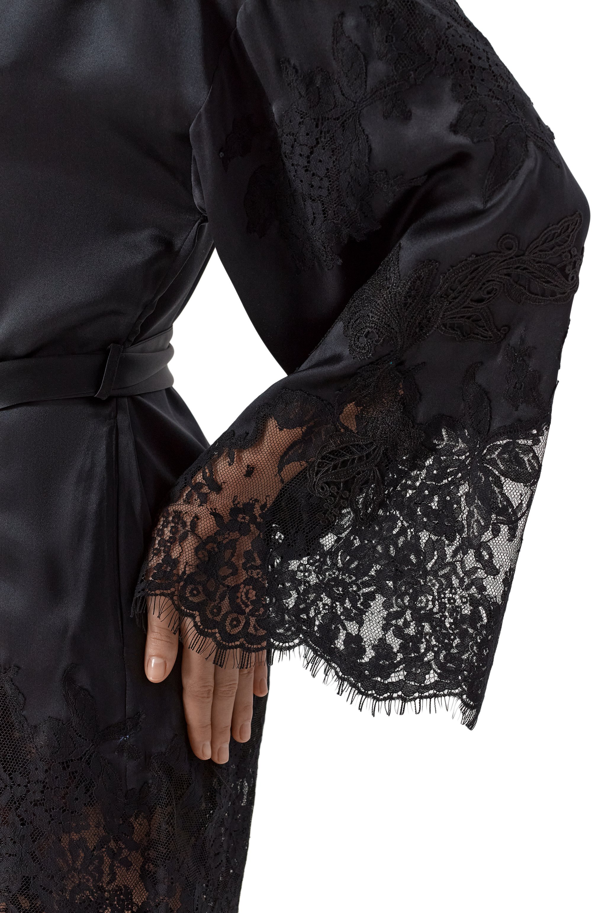 Шелковый халат MARJOLAINE, арт. 3APO2001, фото 5