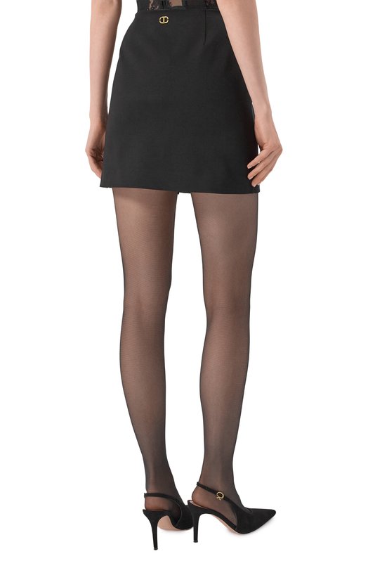 Юбка из вискозы Twinset 251TP2135 Чёрный  251TP2135 Фото 4