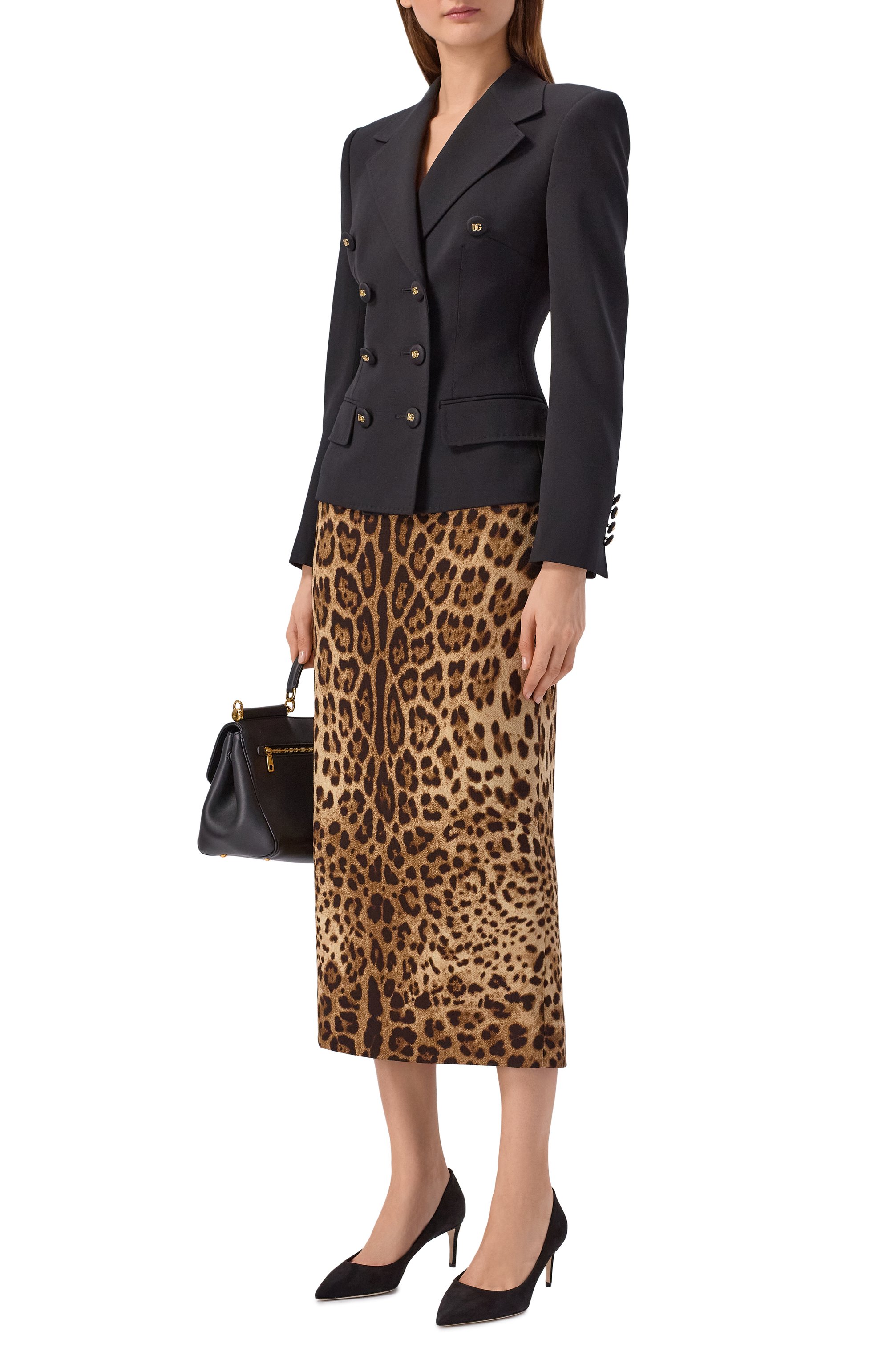 Замшевые туфли cardinale 60 DOLCE & GABBANA, арт. CD1839/A1275, фото 3