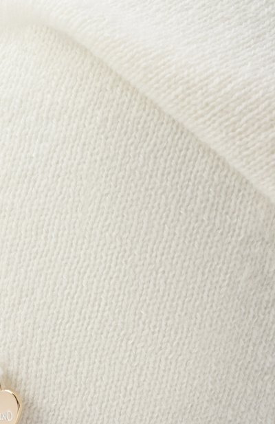 Шапка из шерсти и кашемира IL TRENINO белого цвета по цене 10550 руб., арт. FW-5893, фото 3 Шапка из шерсти и кашемира IL TRENINO, арт. FW-5893, фото 3