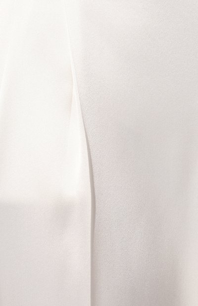 Шелковые брюки JACOB LEE белого цвета по цене 92150 руб., арт. WWP058SS24PW, фото 5 Шелковые брюки JACOB LEE, арт. WWP058SS24PW, фото 5
