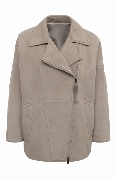 Женская замшевая куртка BRUNELLO CUCINELLI, арт. M0PCL7872P