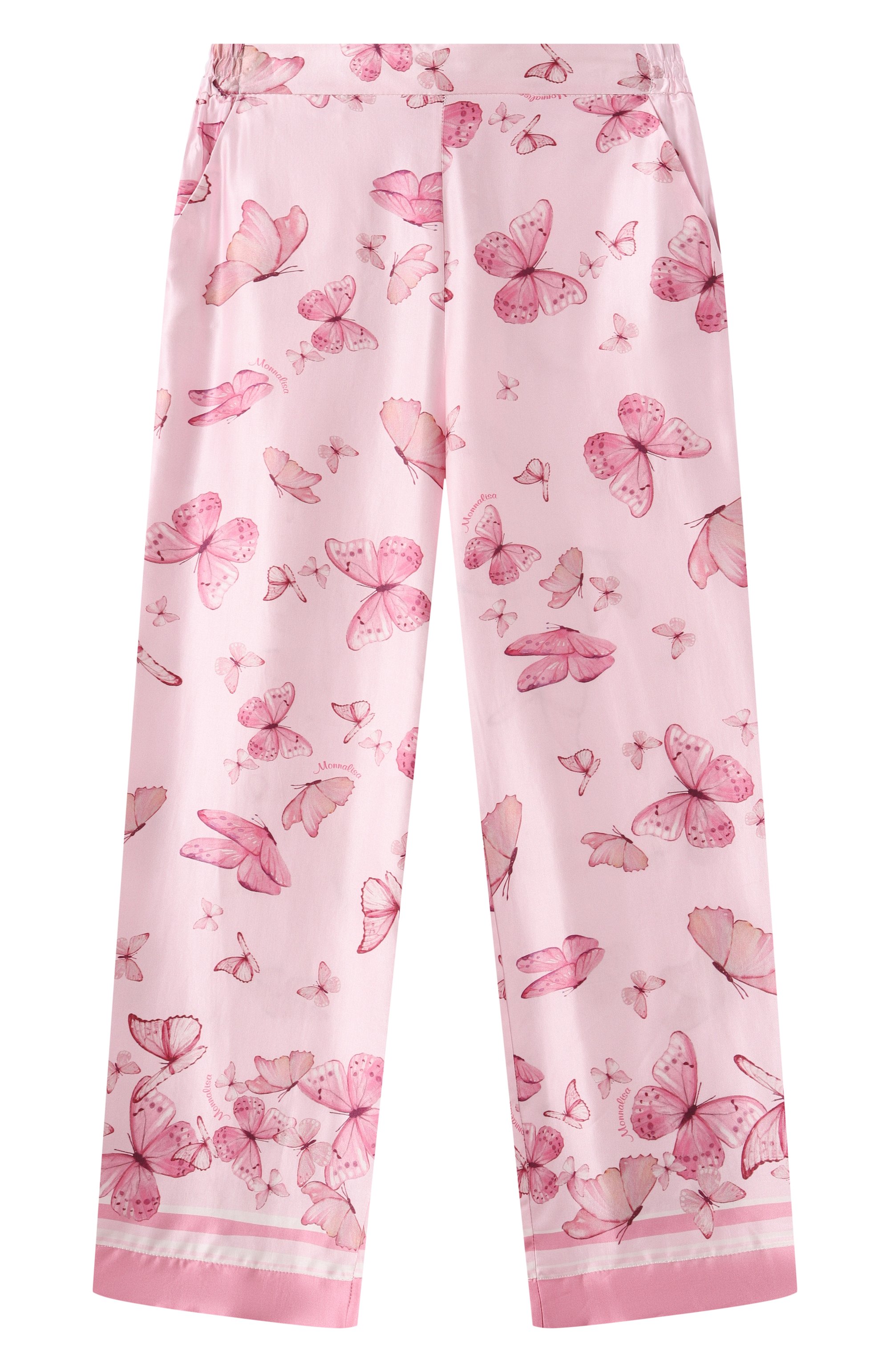 Брюки из вискозы MONNALISA, арт. 71E408, фото 1