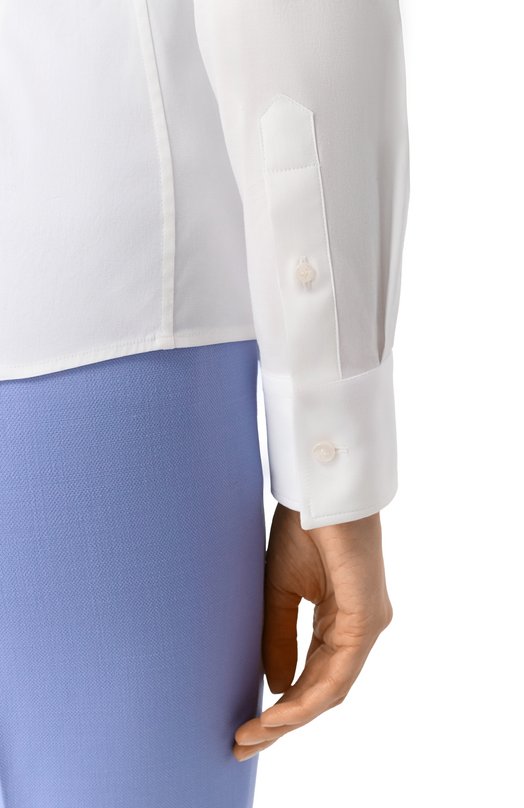 Хлопковая рубашка Dolce & Gabbana F5G19T/FUEEE Белый  F5G19T/FUEEE Фото 5