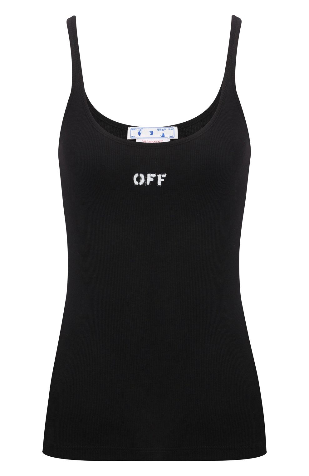 Хлопковая майка OFF-WHITE, арт. 0WAD072C99JER001, фото 1