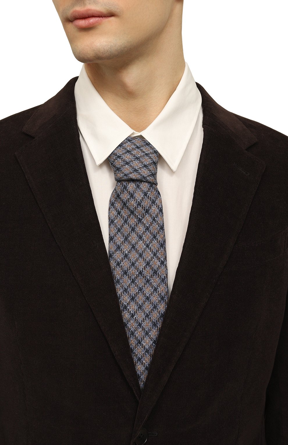 Галстук изо льна и шелка ALTEA, арт. 2315413, фото 2