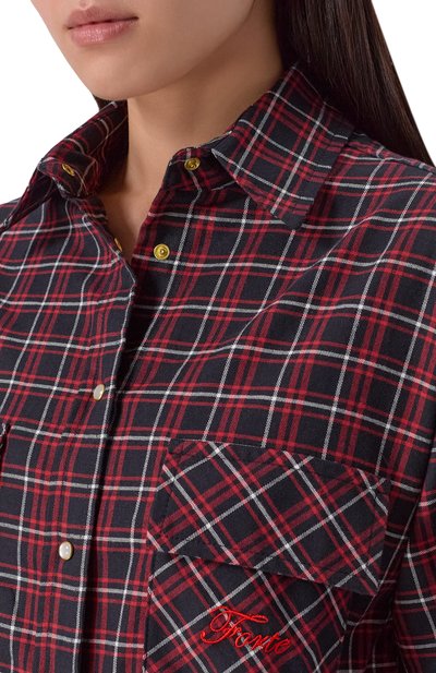 Хлопковая рубашка FORTE DEI MARMI COUTURE, арт. 24WF3102, фото 5