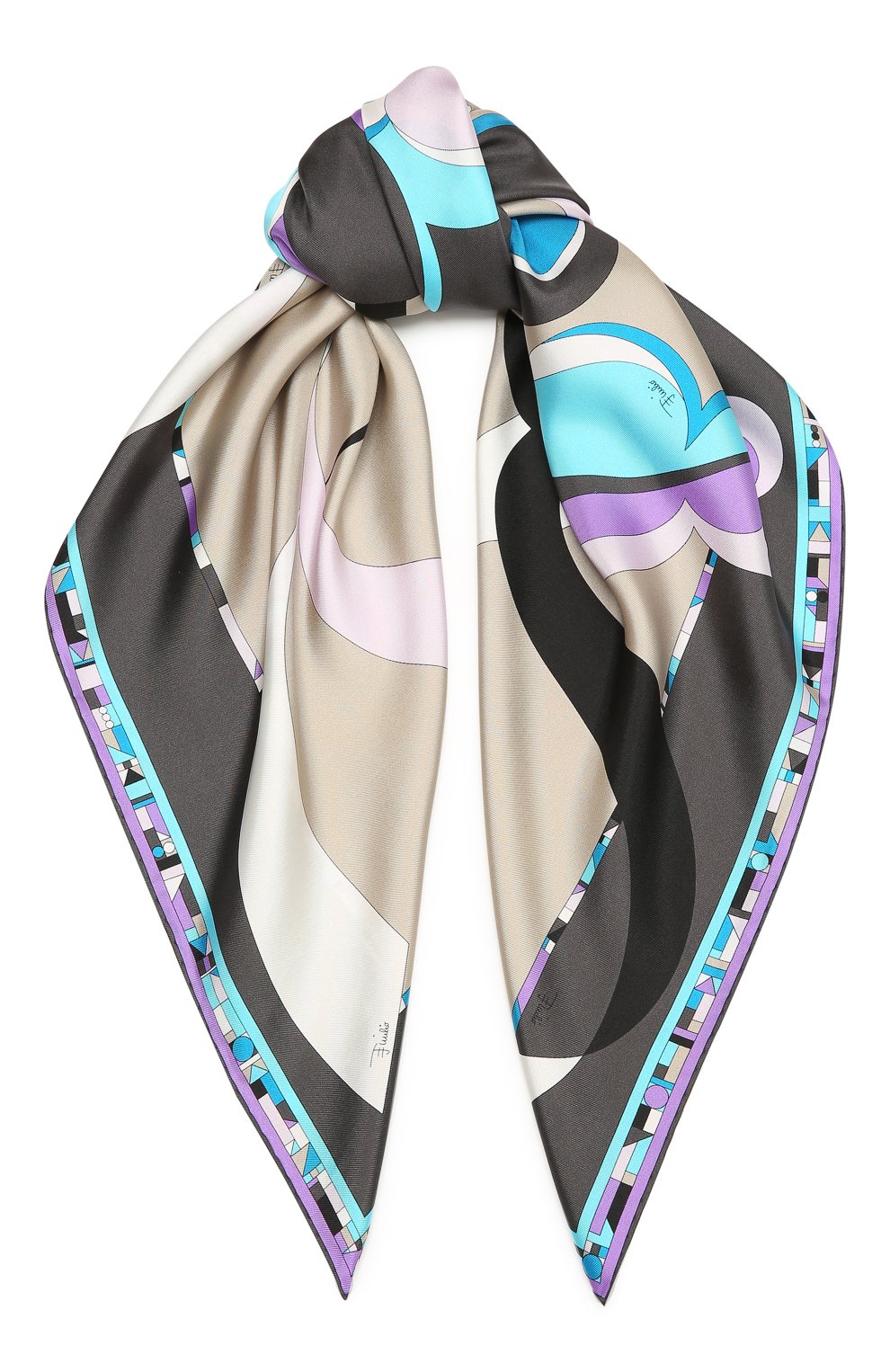 Шелковый платок EMILIO PUCCI, арт. 0UGB22/0UE22, фото 1